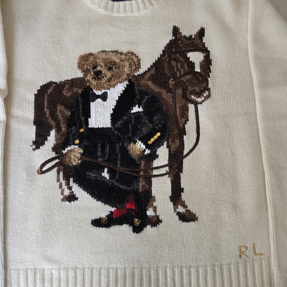 Polo Ralph Lauren Equestrian Sweater NWT - Picture 4 of 10